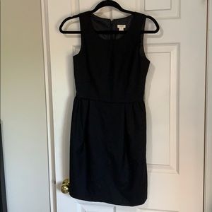 J Crew Wool Flannel Dress